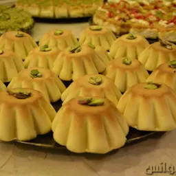 Ghraybeh with Cream _ 1 piece
